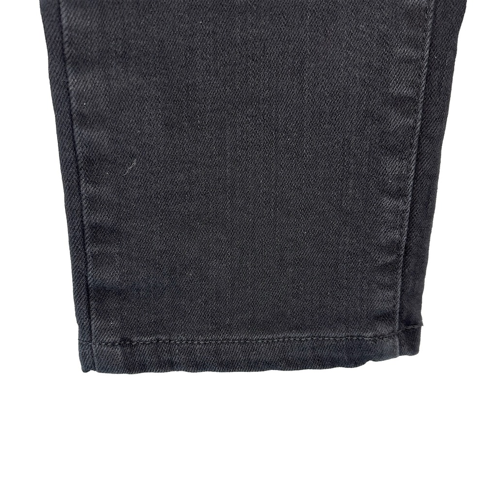 PAIGE Skyline Skinny Ankle Jeans • 29 • black • low‎ rise, minimalist, edgy - Picture 4 of 9
